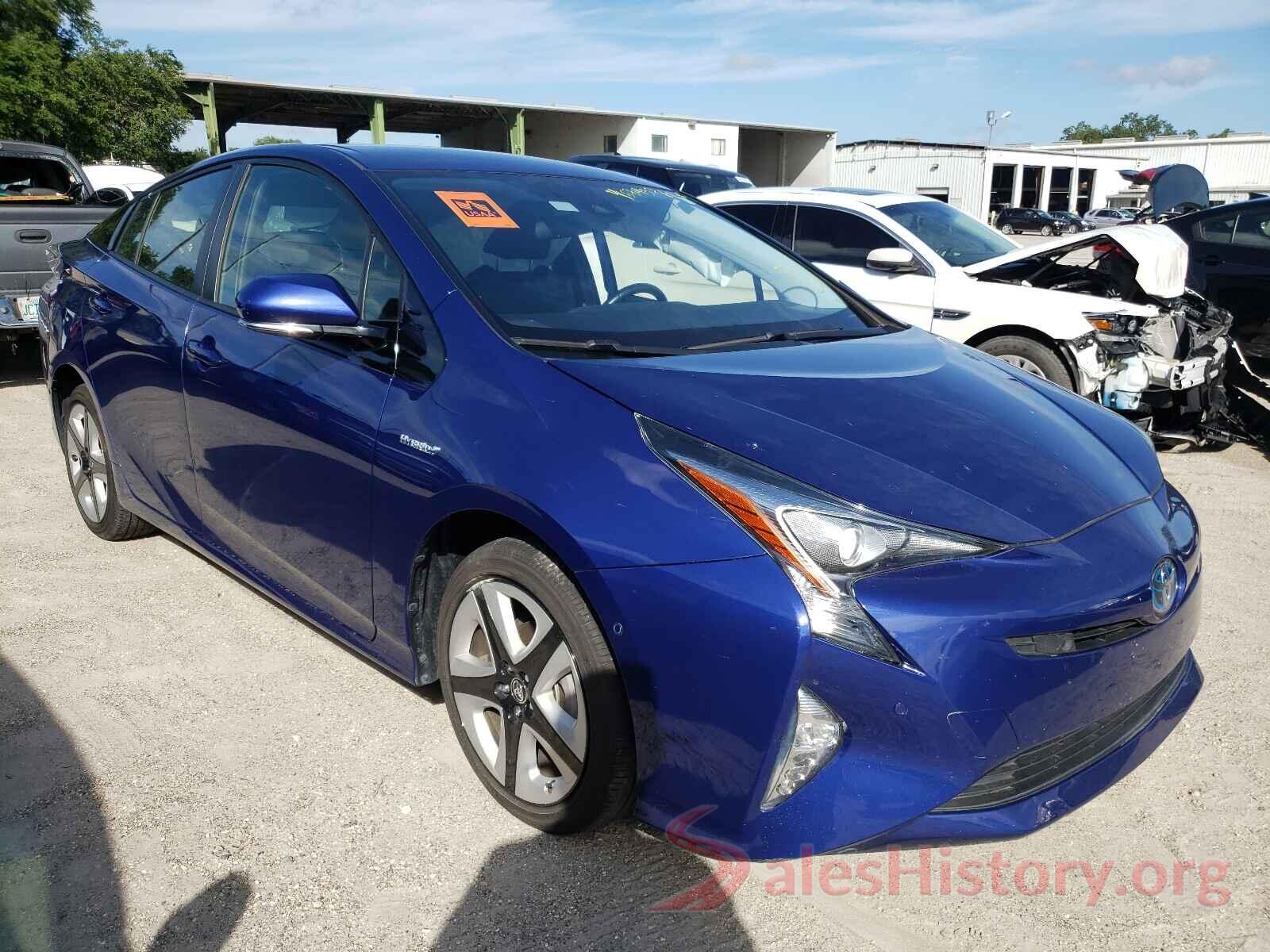 JTDKARFU6J3546094 2018 TOYOTA PRIUS