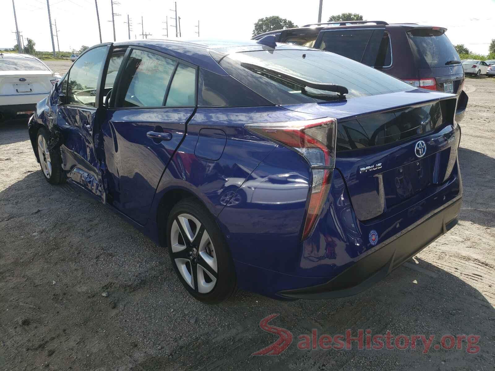 JTDKARFU6J3546094 2018 TOYOTA PRIUS