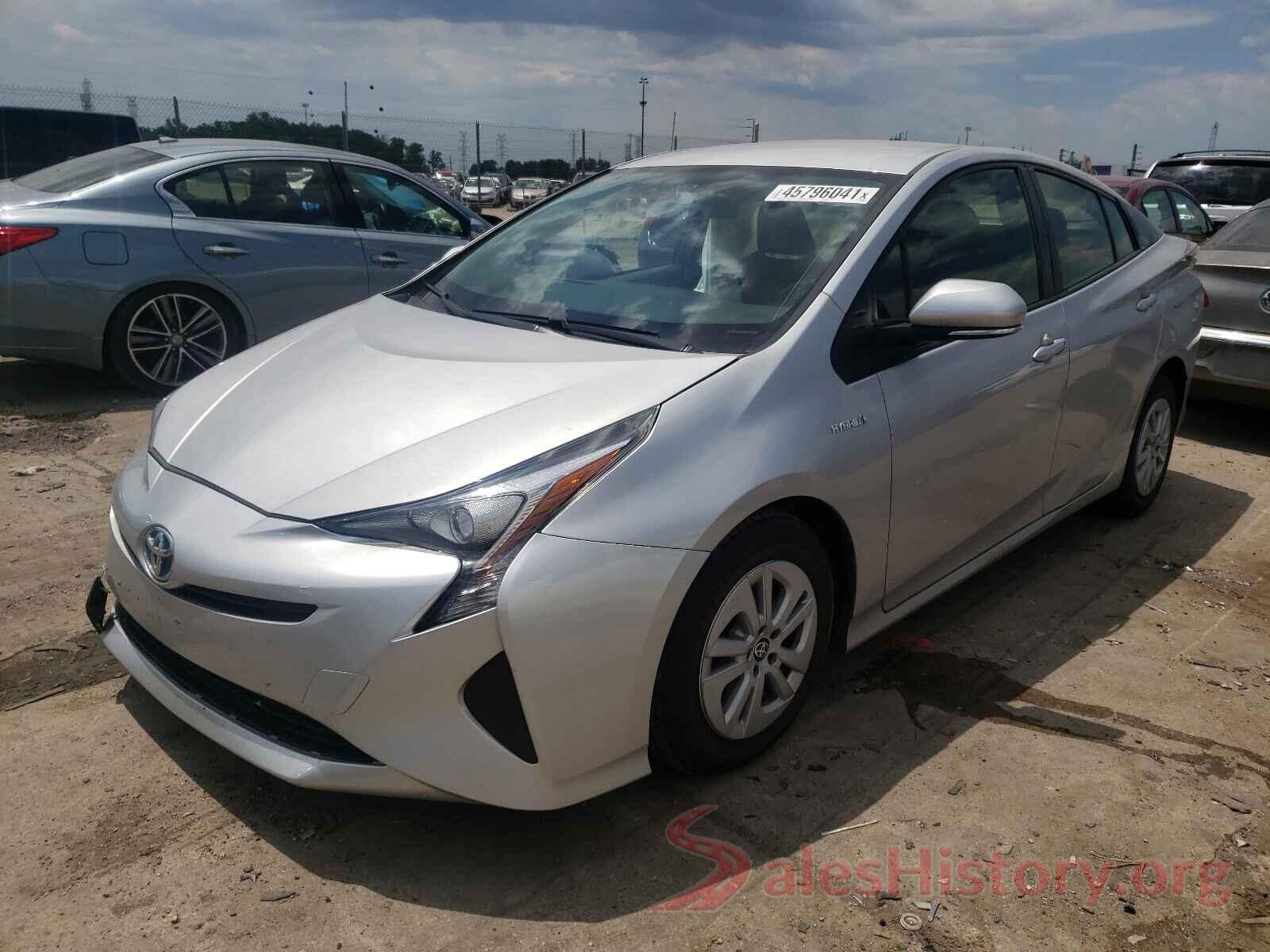 JTDKBRFU2G3512319 2016 TOYOTA PRIUS