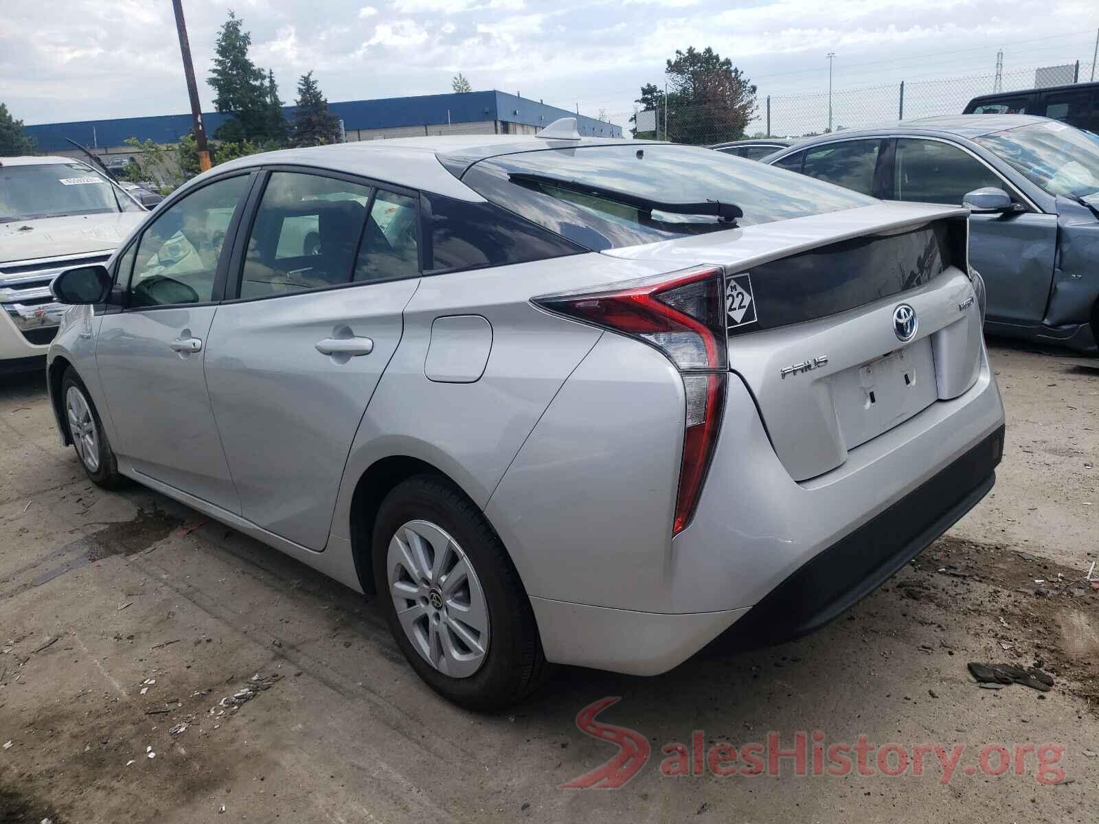 JTDKBRFU2G3512319 2016 TOYOTA PRIUS