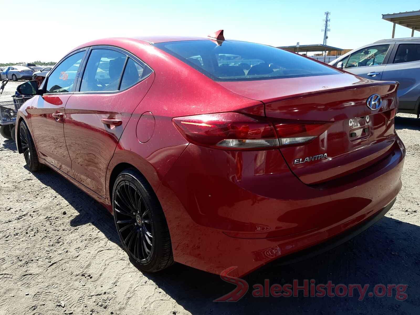 5NPD84LF6HH110616 2017 HYUNDAI ELANTRA