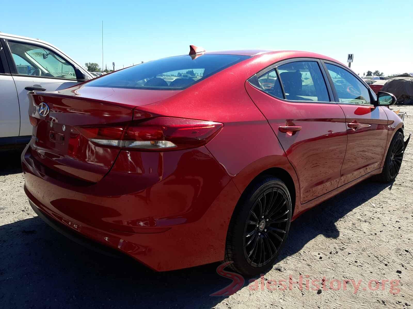 5NPD84LF6HH110616 2017 HYUNDAI ELANTRA