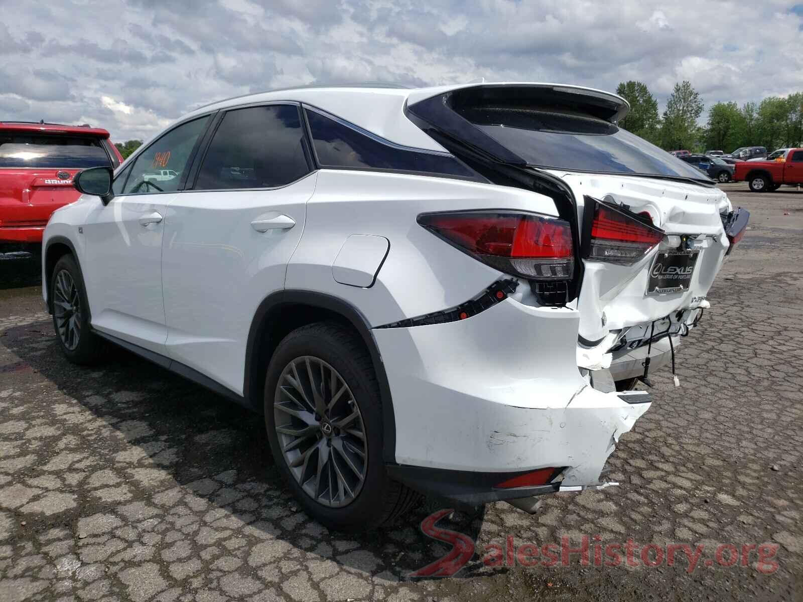 2T2YZMDA8MC277411 2021 LEXUS RX350