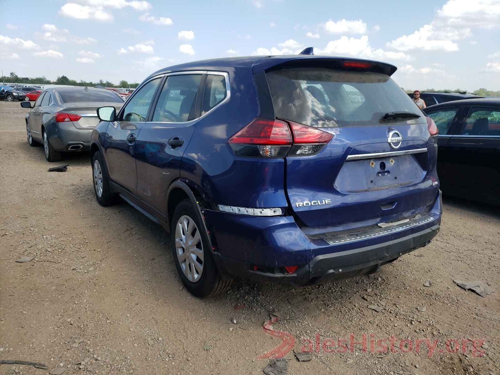 5N1AT2MV6HC784848 2017 NISSAN ROGUE