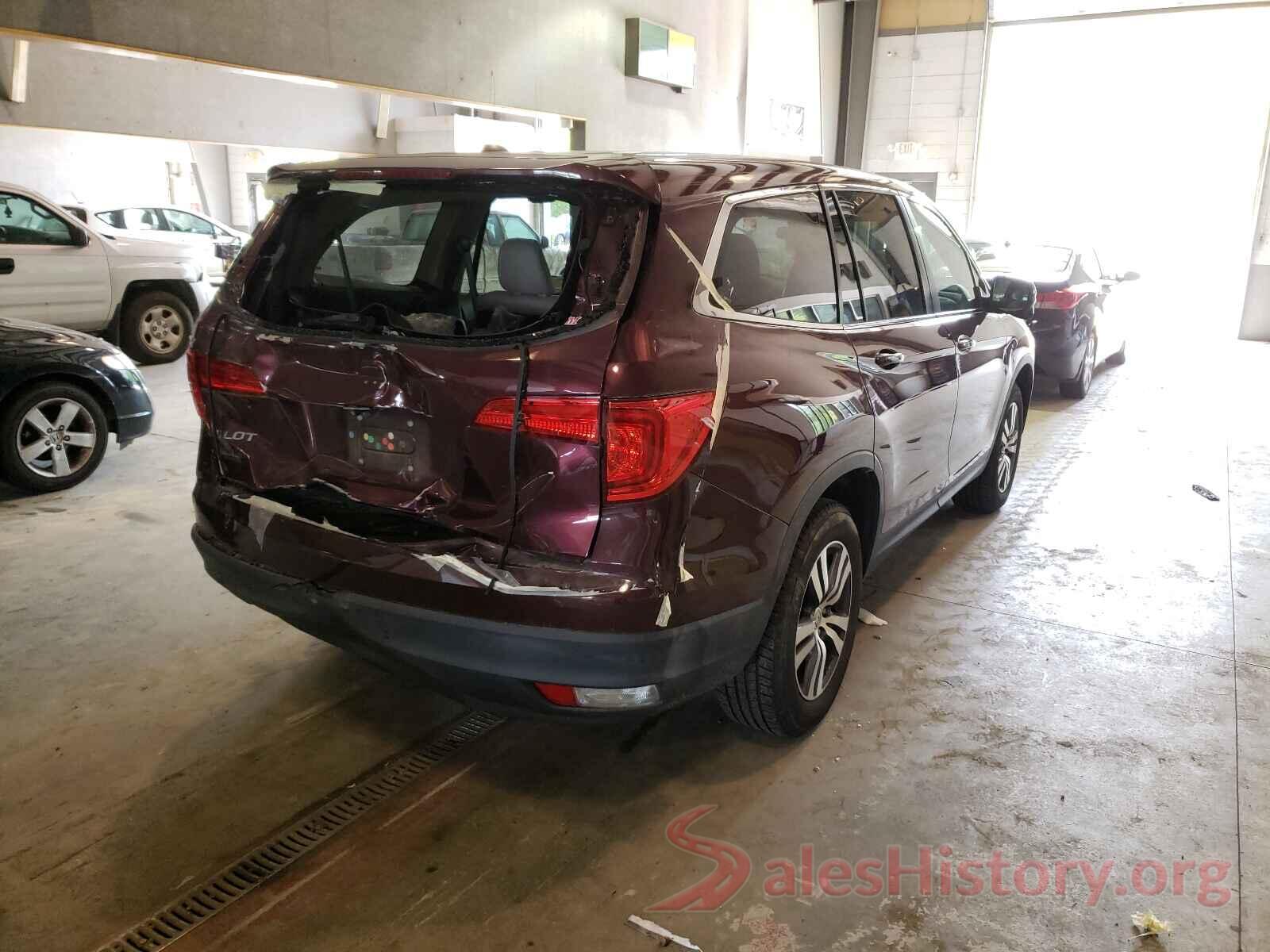 5FNYF5H3XGB001875 2016 HONDA PILOT