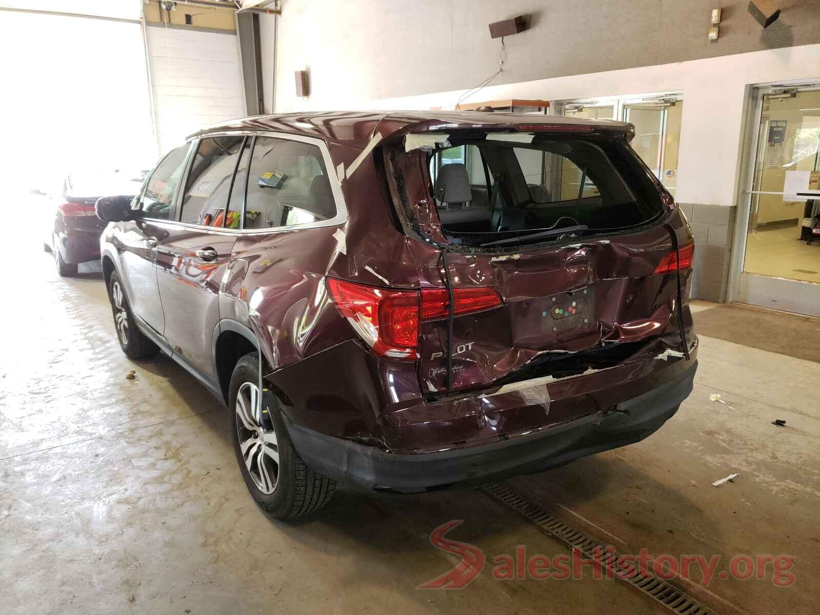 5FNYF5H3XGB001875 2016 HONDA PILOT