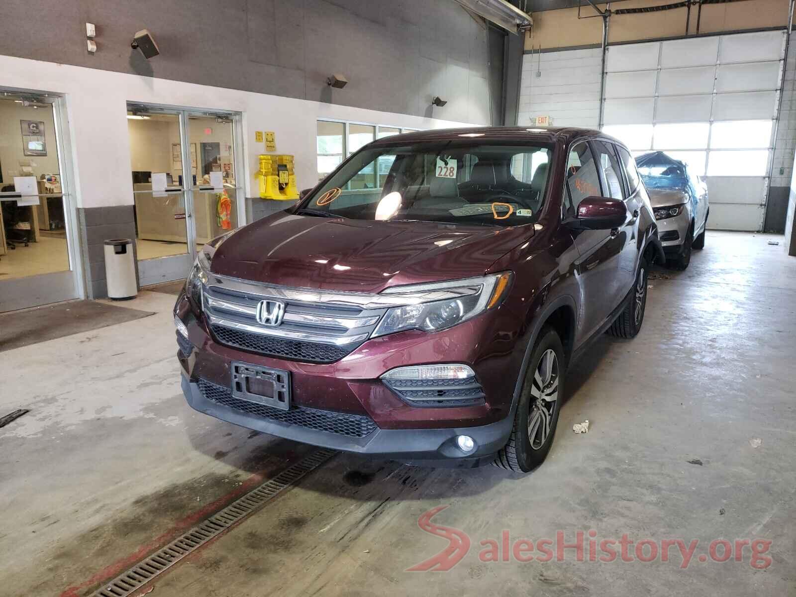 5FNYF5H3XGB001875 2016 HONDA PILOT