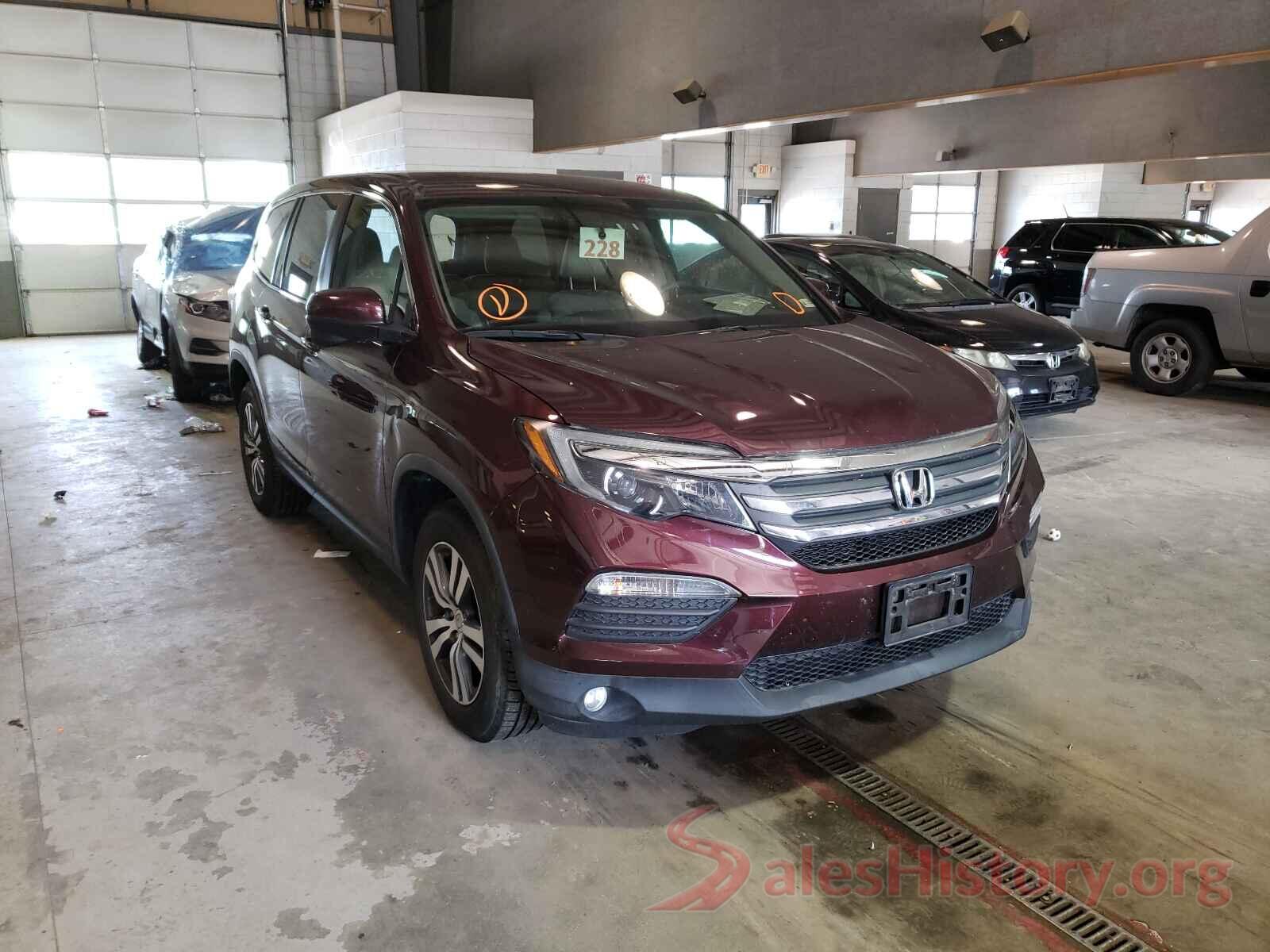 5FNYF5H3XGB001875 2016 HONDA PILOT