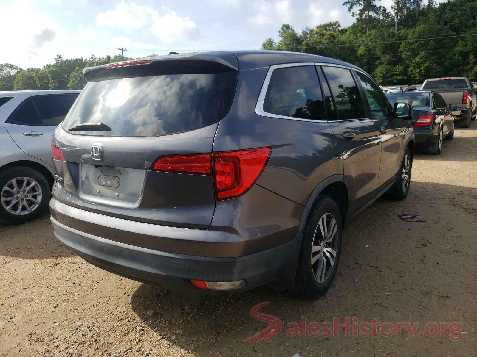 5FNYF5H58GB037646 2016 HONDA PILOT