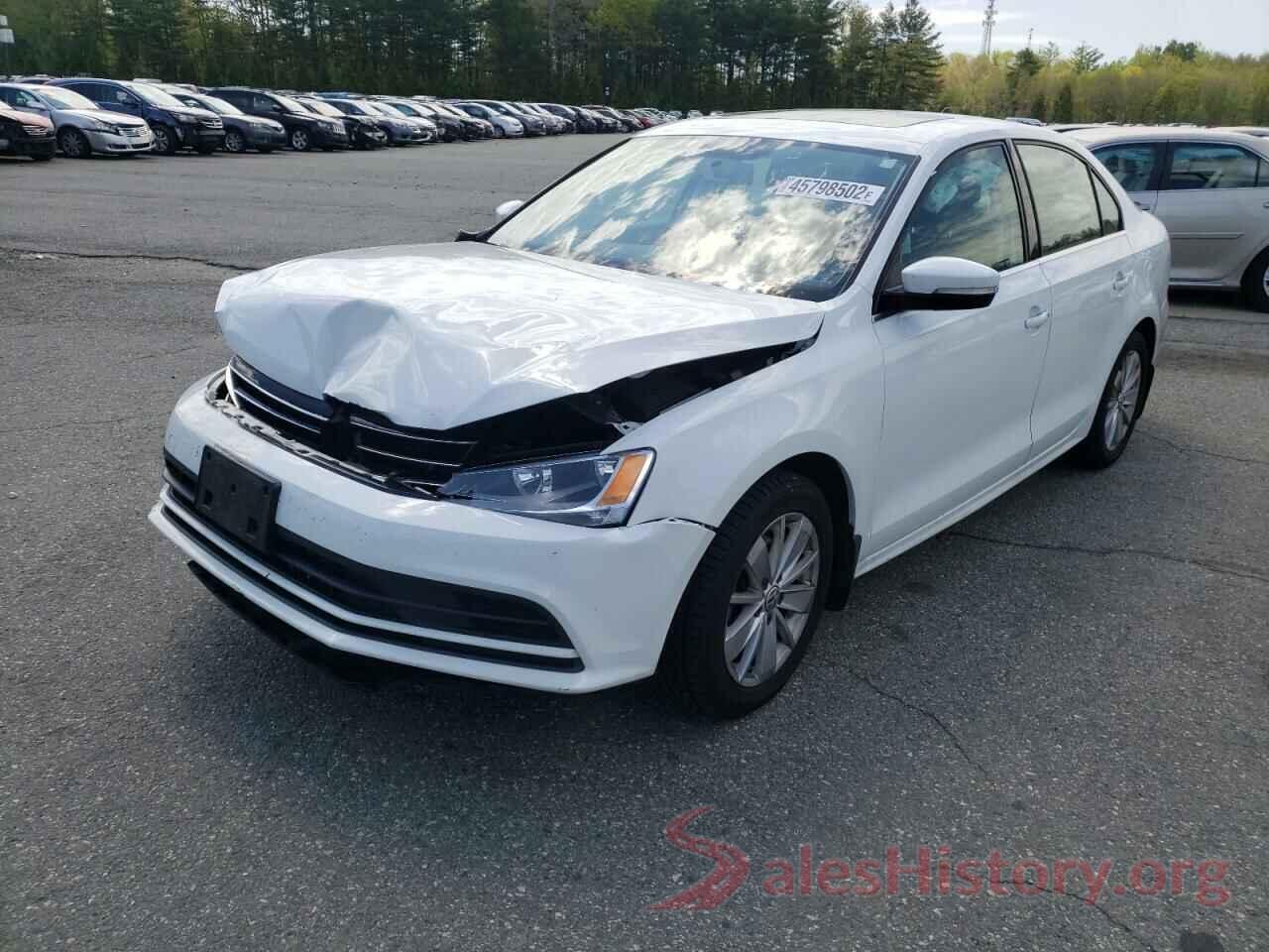 3VWD67AJ7GM412453 2016 VOLKSWAGEN JETTA