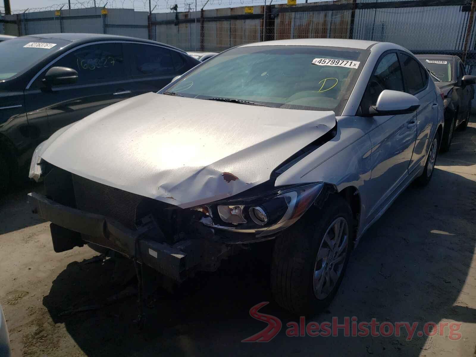 KMHD74LFXHU329910 2017 HYUNDAI ELANTRA