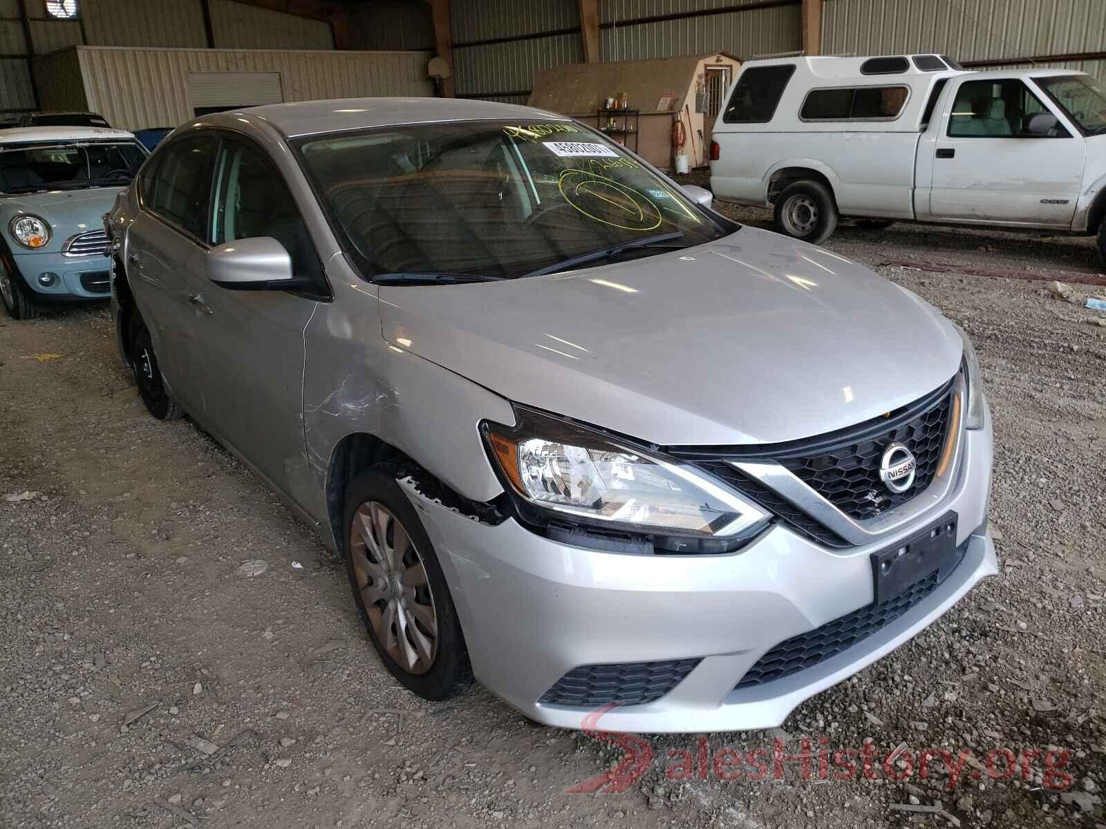 3N1AB7AP0KY266584 2019 NISSAN SENTRA