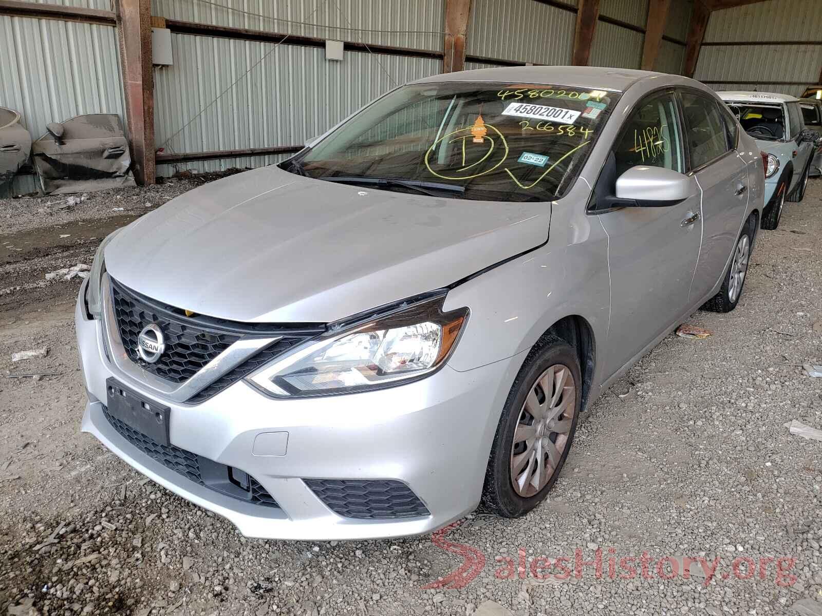 3N1AB7AP0KY266584 2019 NISSAN SENTRA