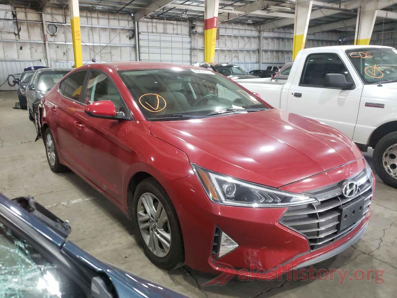 KMHD84LF7KU742372 2019 HYUNDAI ELANTRA