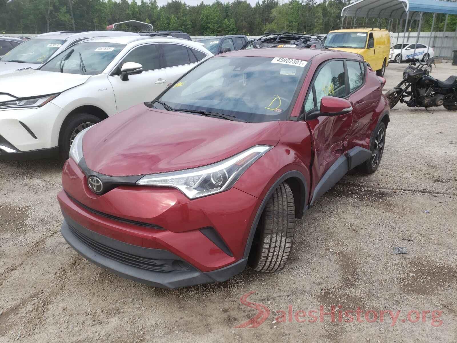 NMTKHMBX6JR022228 2018 TOYOTA C-HR