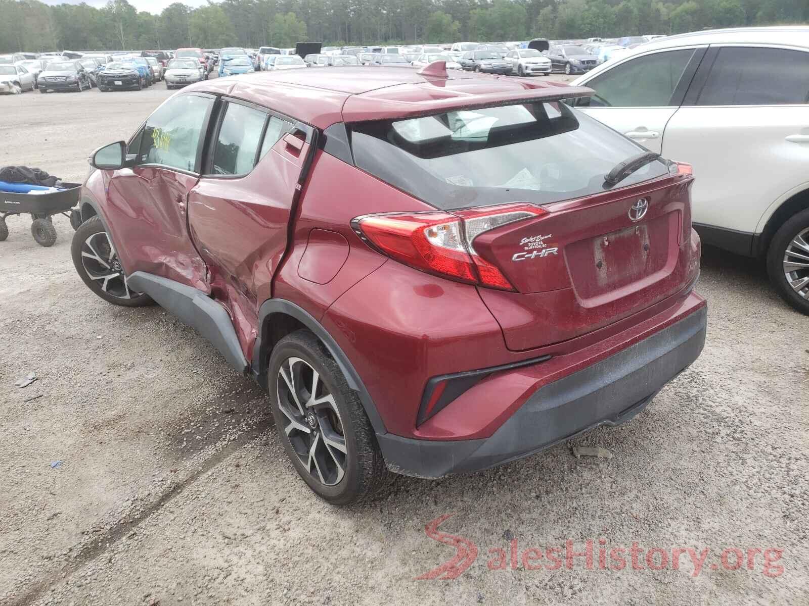 NMTKHMBX6JR022228 2018 TOYOTA C-HR