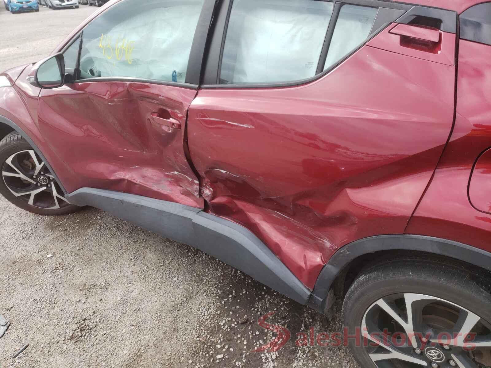 NMTKHMBX6JR022228 2018 TOYOTA C-HR