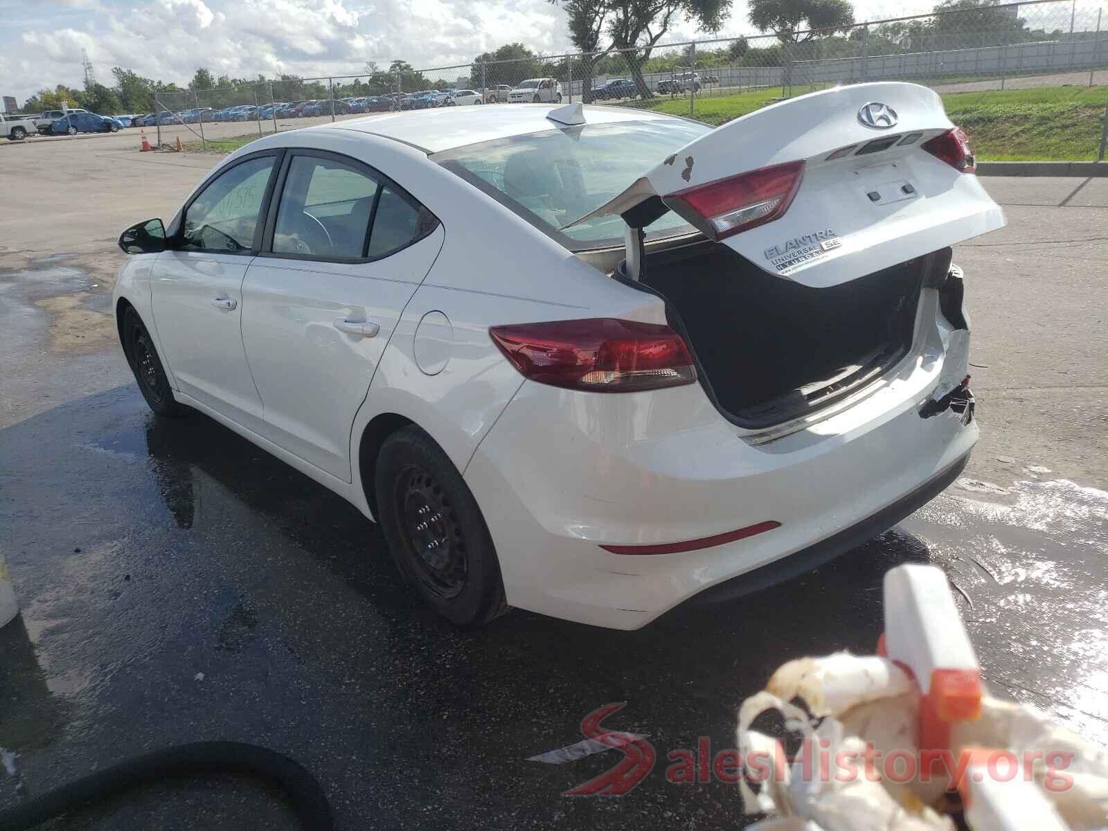 5NPD74LF5HH165884 2017 HYUNDAI ELANTRA