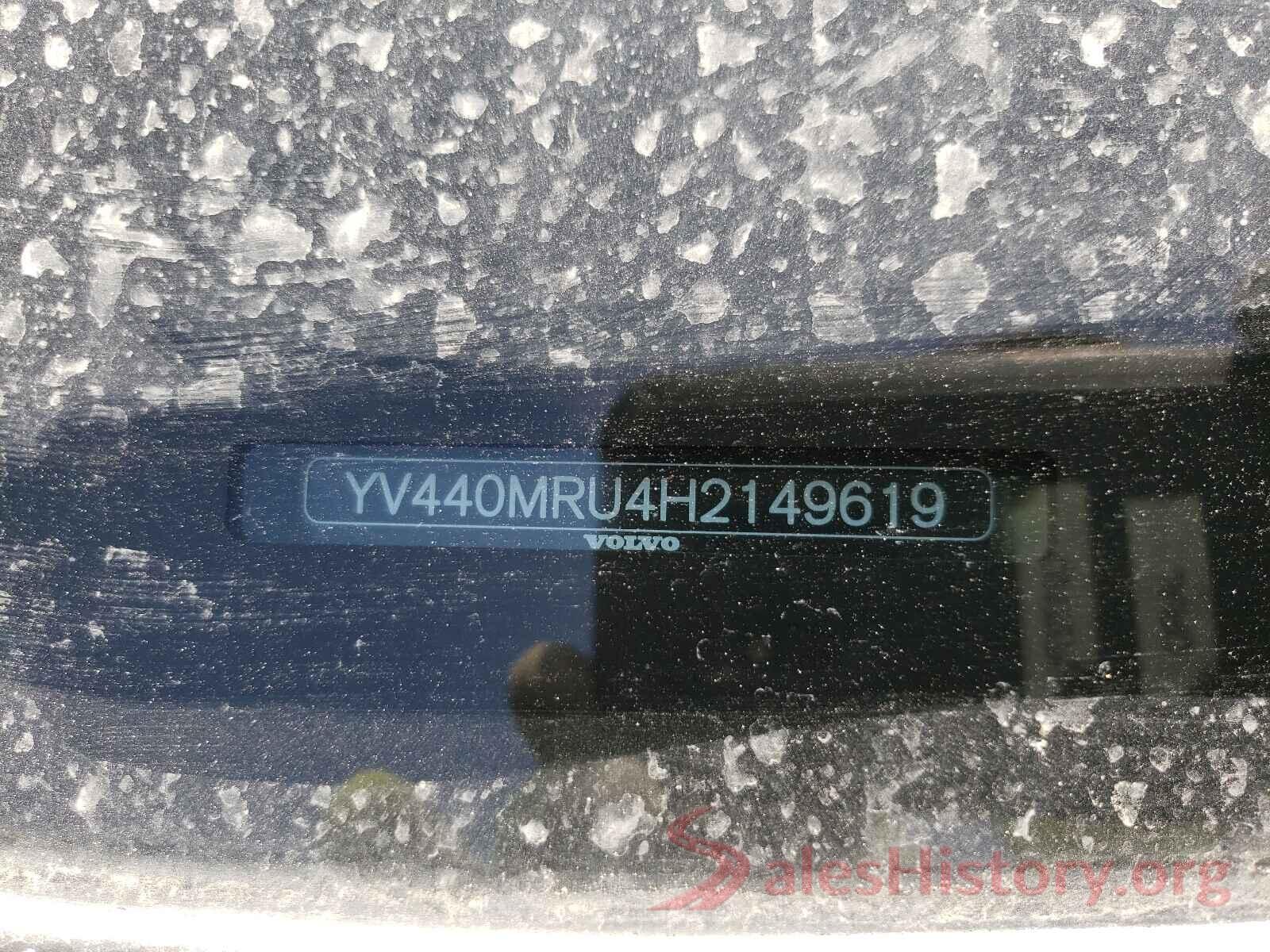 YV440MRU4H2149619 2017 VOLVO XC60