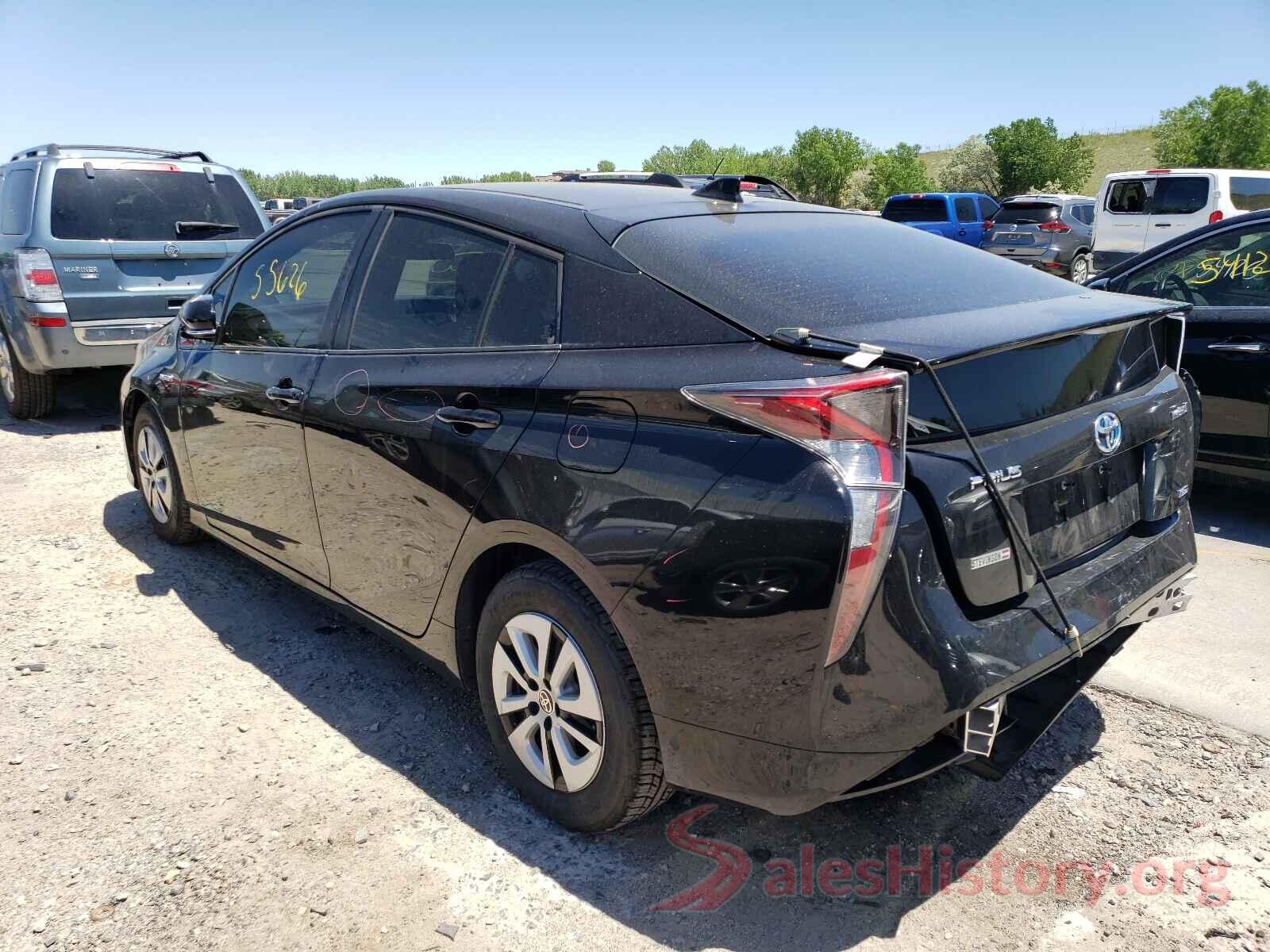 JTDKARFU3H3039910 2017 TOYOTA PRIUS