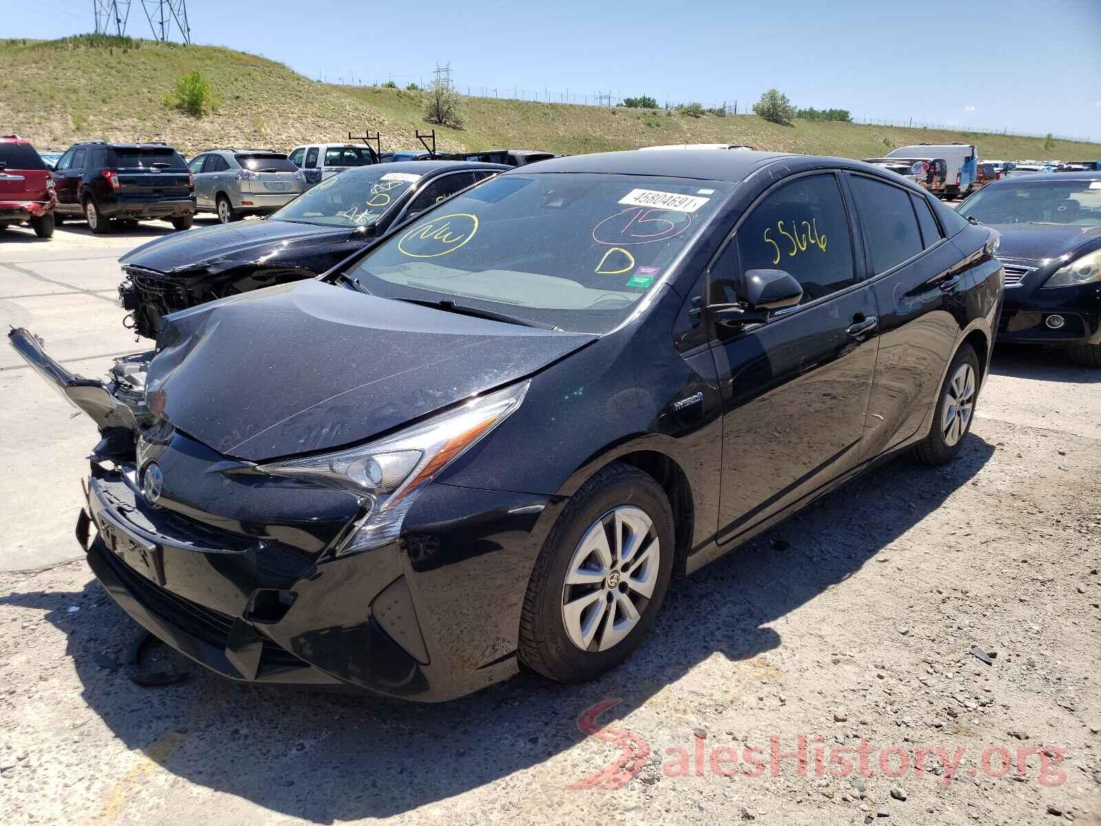 JTDKARFU3H3039910 2017 TOYOTA PRIUS