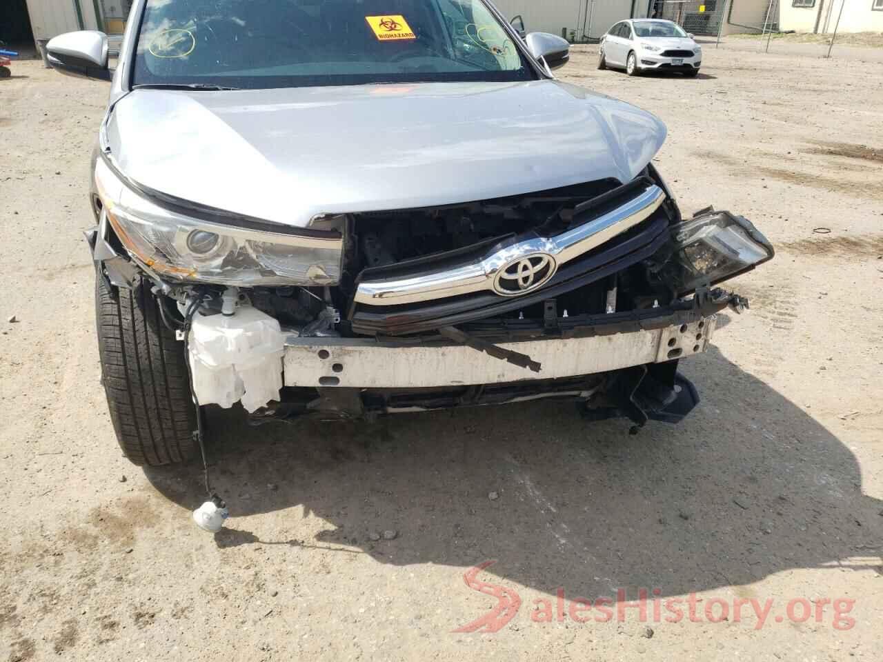 5TDJKRFHXGS349822 2016 TOYOTA HIGHLANDER