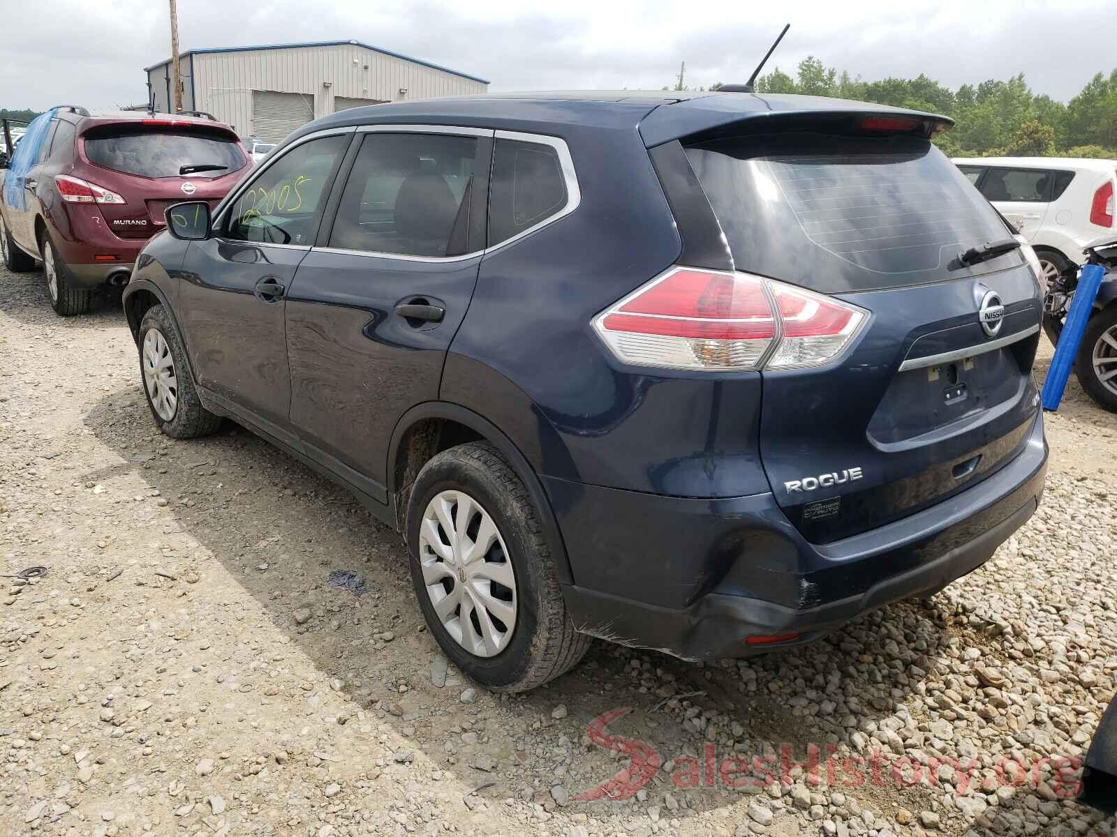 KNMAT2MV6GP697026 2016 NISSAN ROGUE