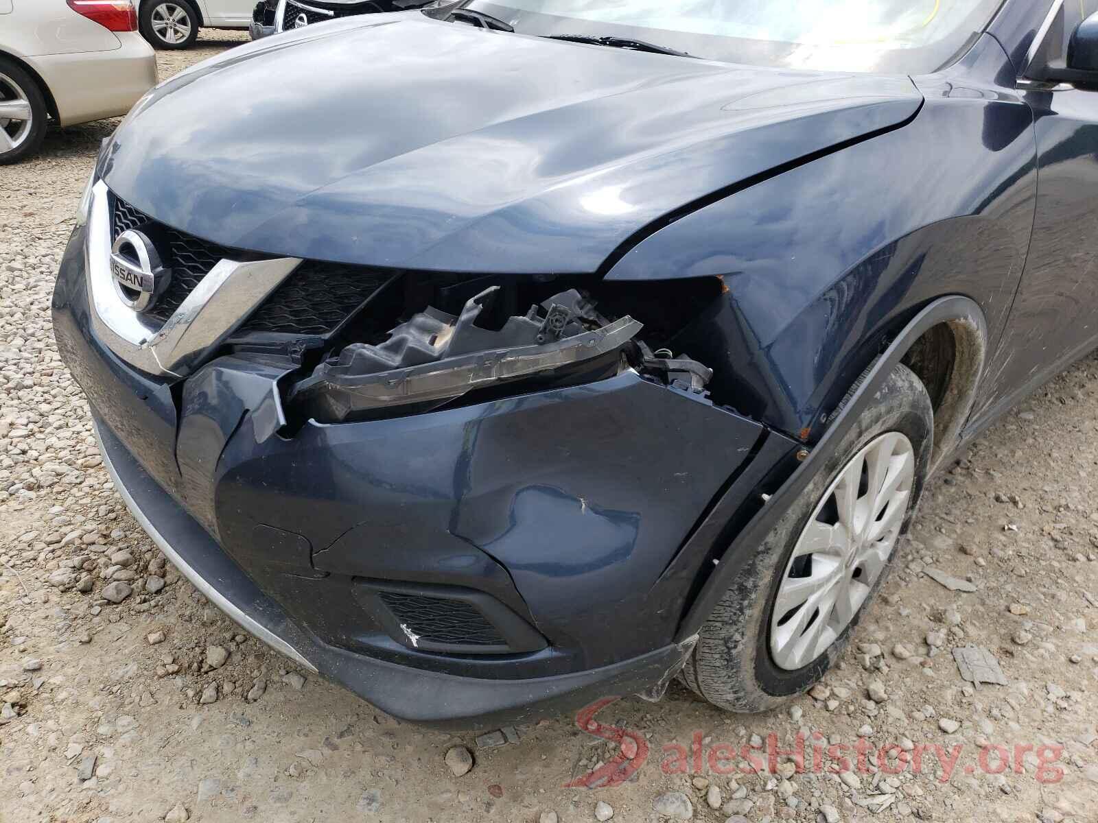 KNMAT2MV6GP697026 2016 NISSAN ROGUE