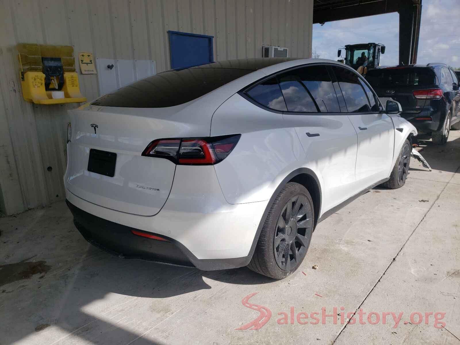 5YJYGDEE9MF079721 2021 TESLA MODEL Y