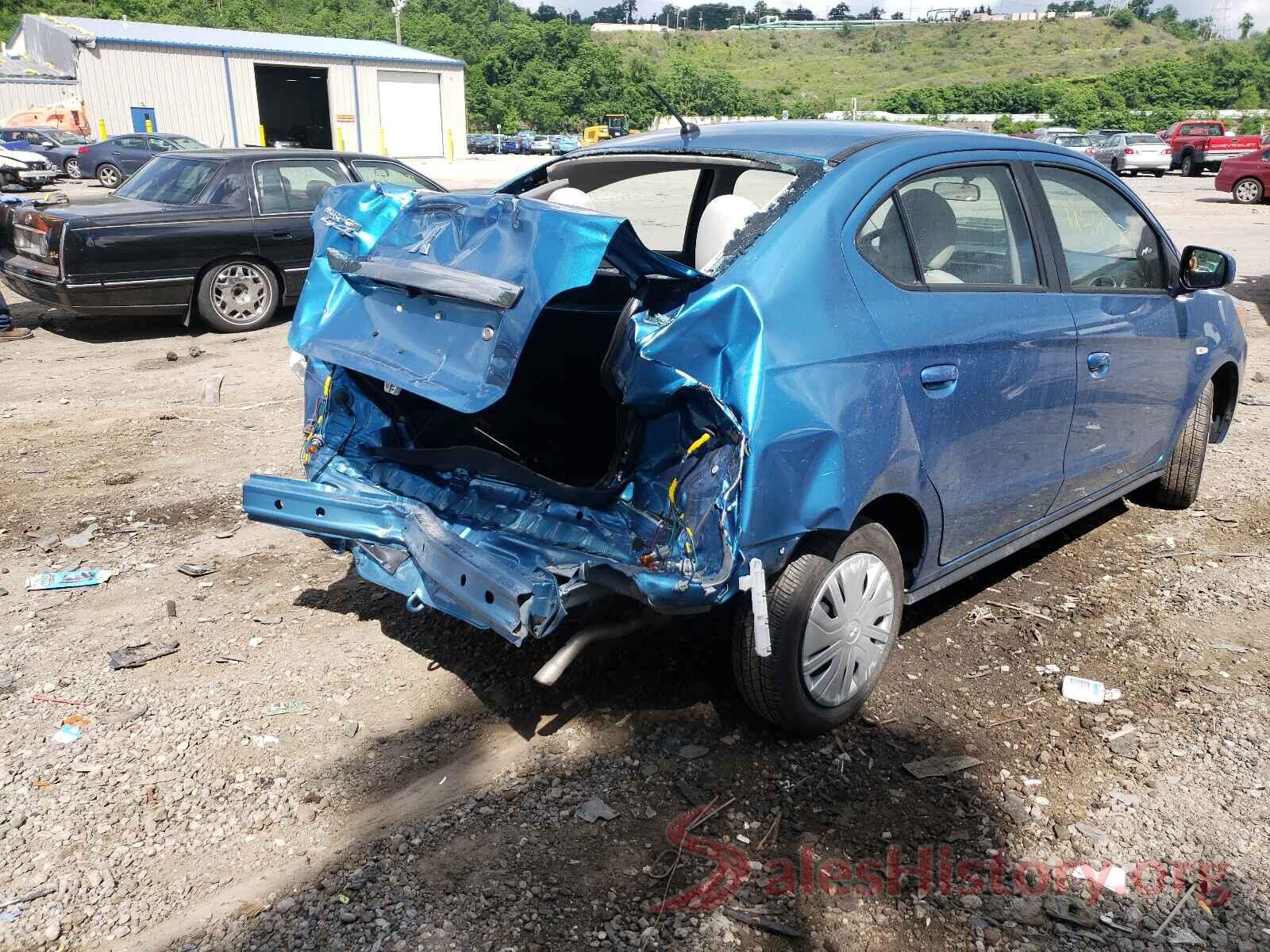 ML32F3FJXLHF09081 2020 MITSUBISHI MIRAGE