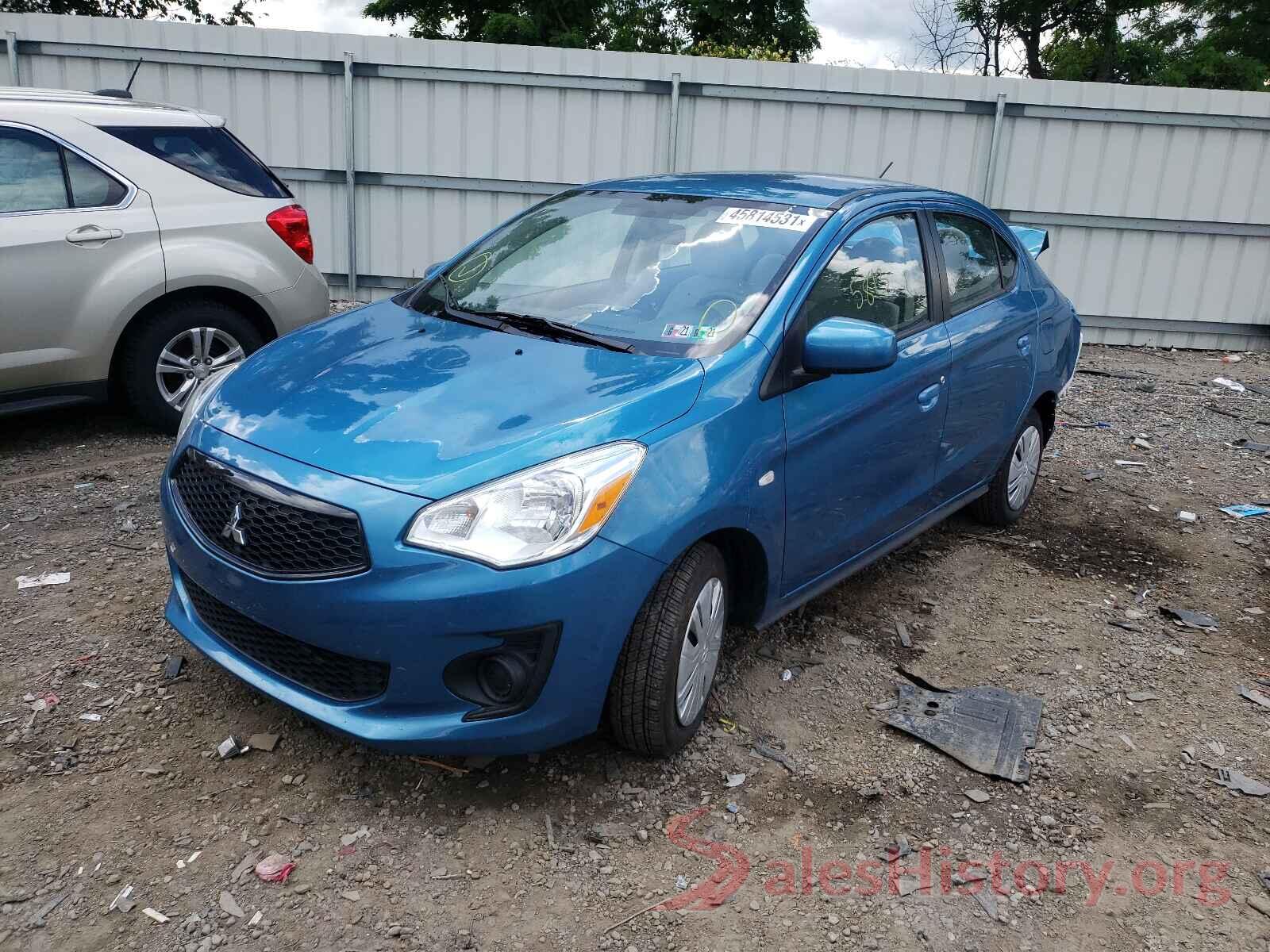 ML32F3FJXLHF09081 2020 MITSUBISHI MIRAGE