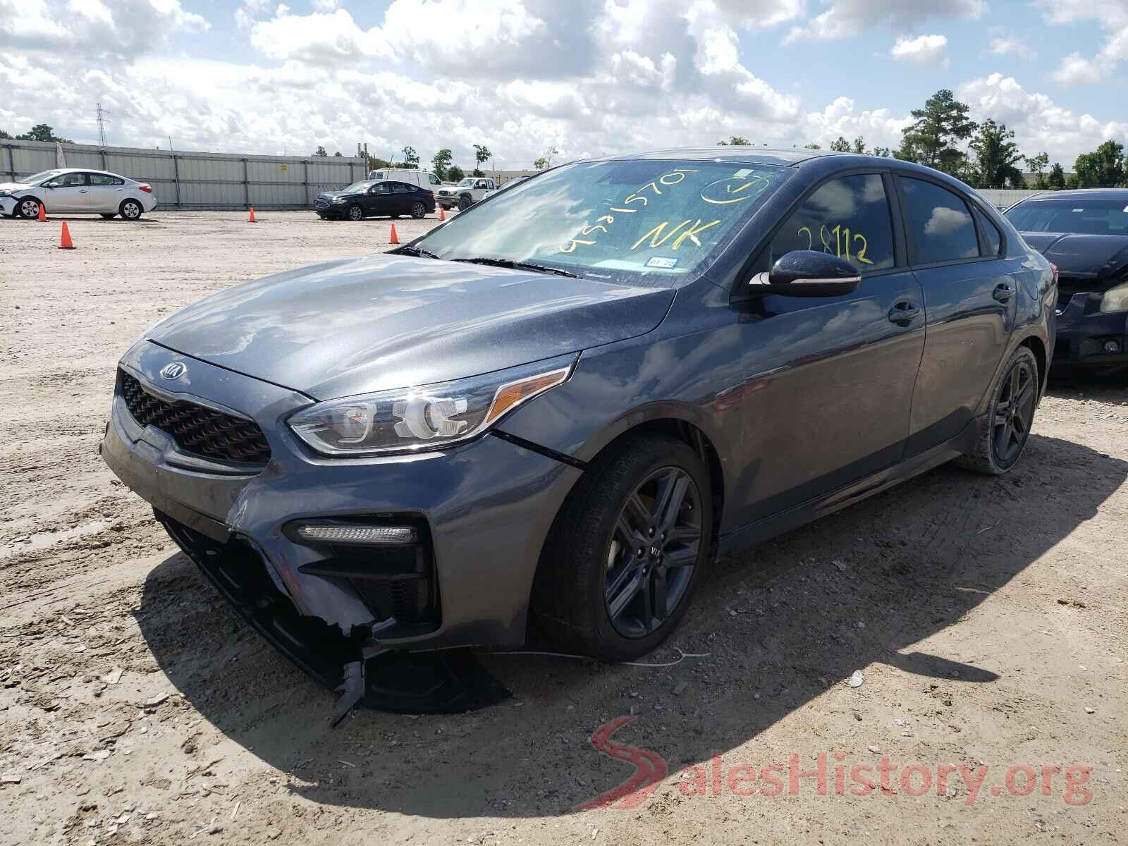 3KPF34AD7LE206244 2020 KIA FORTE