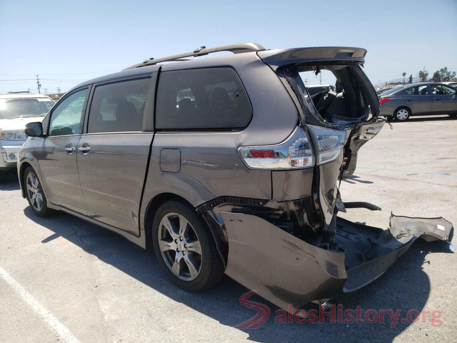 5TDXZ3DC5HS835854 2017 TOYOTA SIENNA