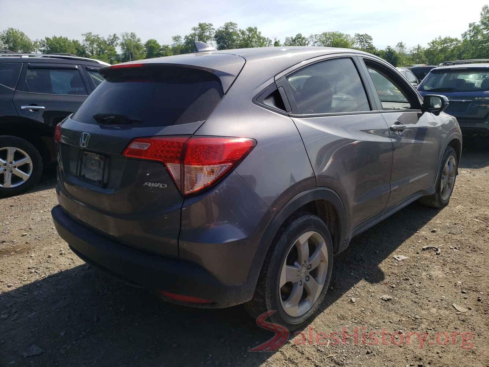 3CZRU6H51GM764830 2016 HONDA HR-V