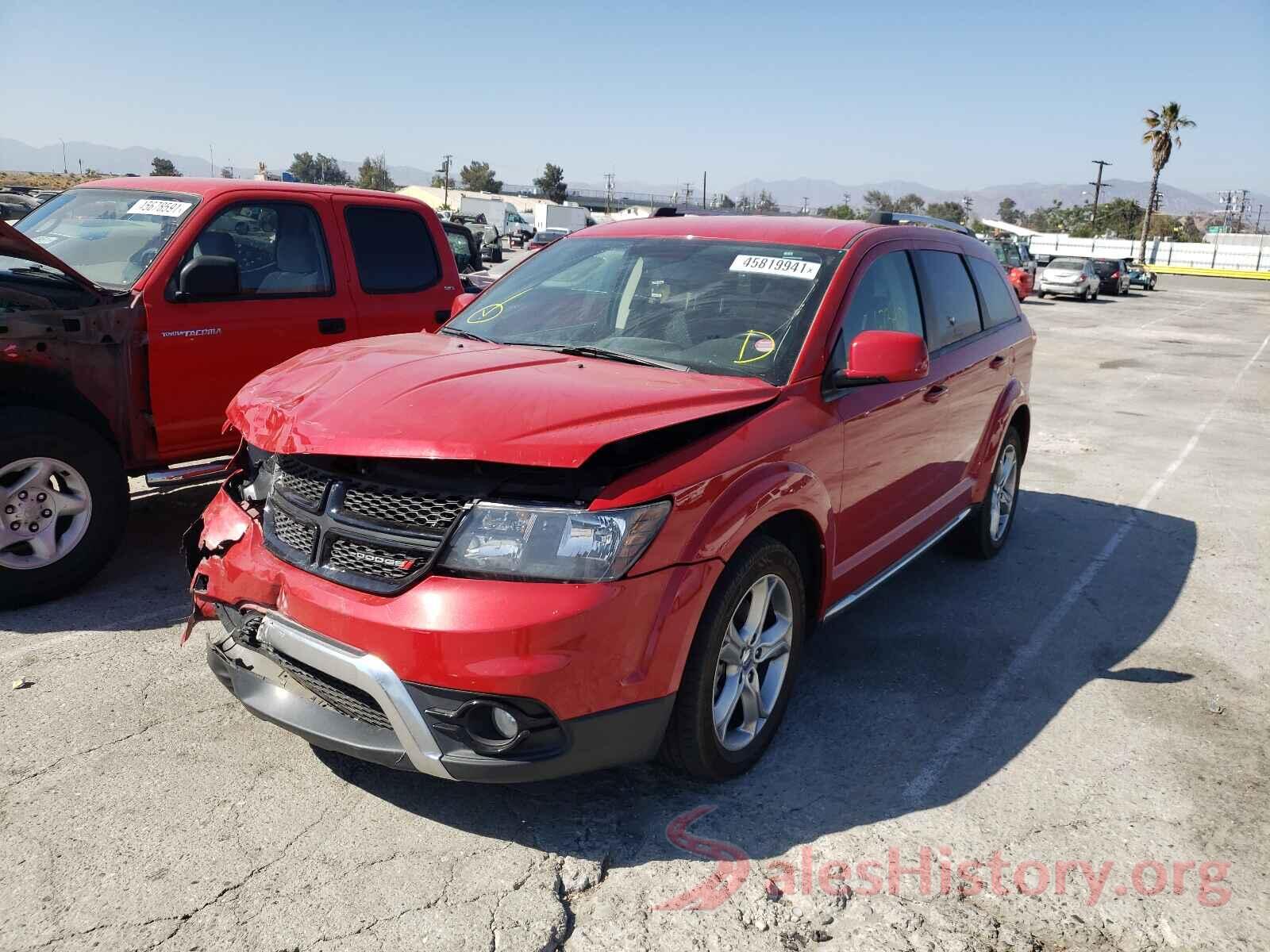 3C4PDDGG5HT541010 2017 DODGE JOURNEY