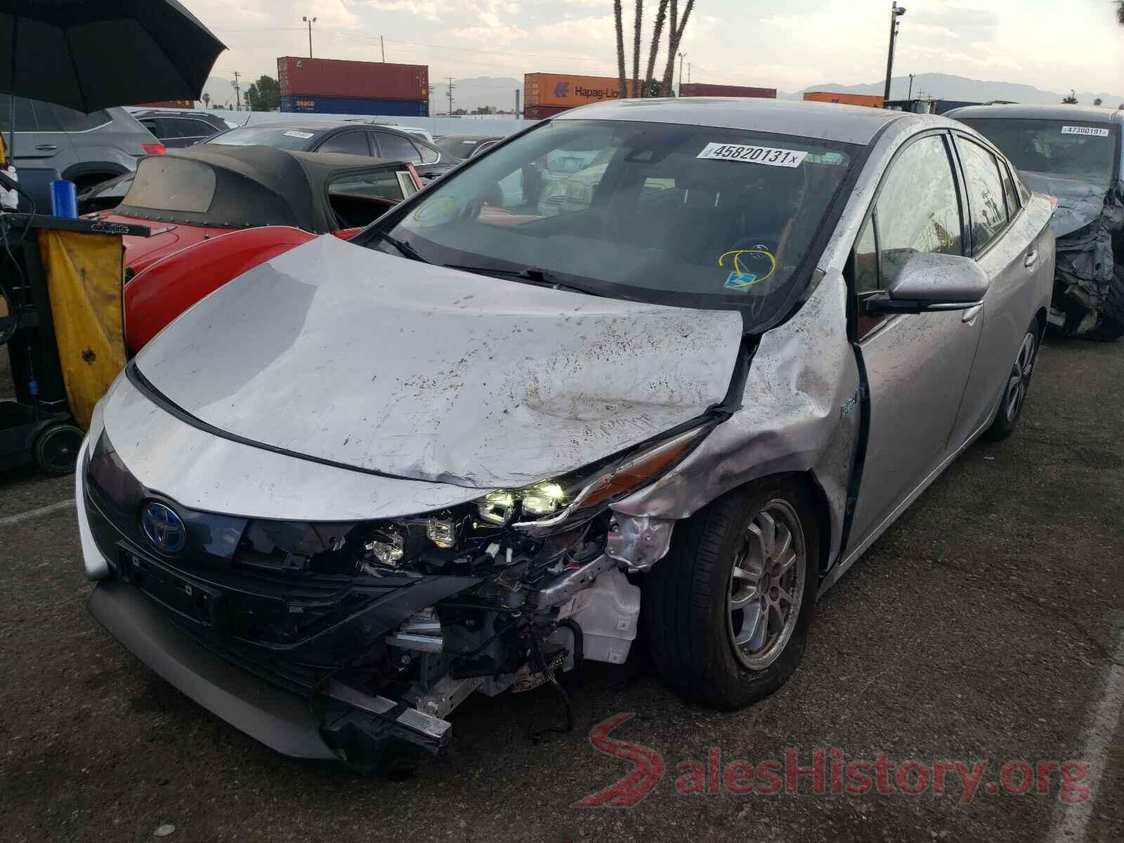 JTDKARFP9K3110075 2019 TOYOTA PRIUS