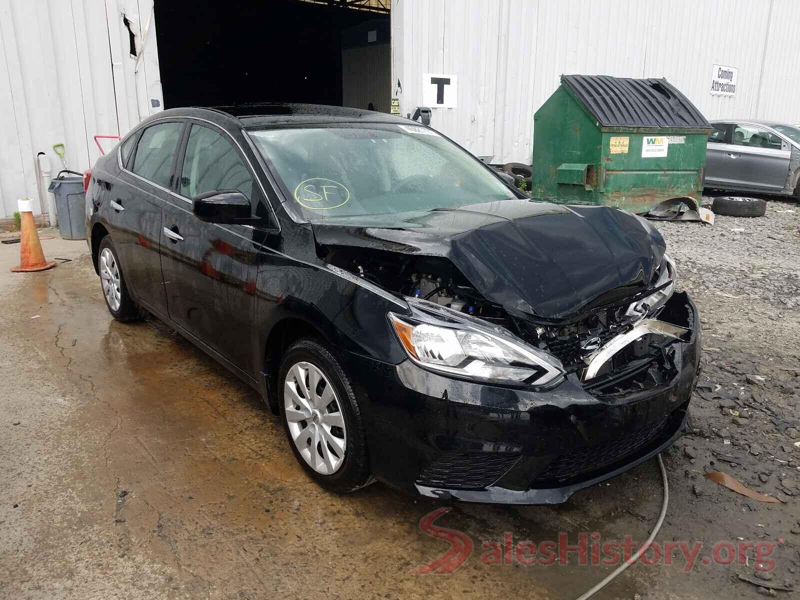 3N1AB7AP7KY443034 2019 NISSAN SENTRA