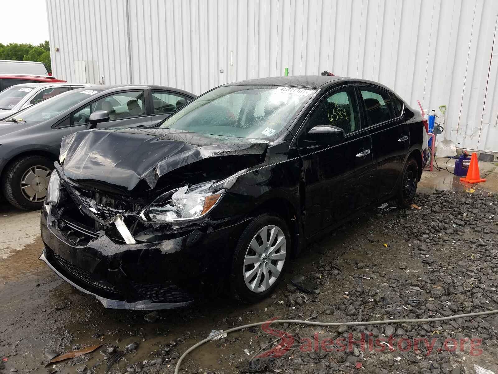 3N1AB7AP7KY443034 2019 NISSAN SENTRA