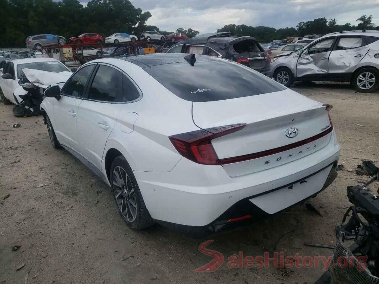 5NPEH4J28MH111037 2021 HYUNDAI SONATA