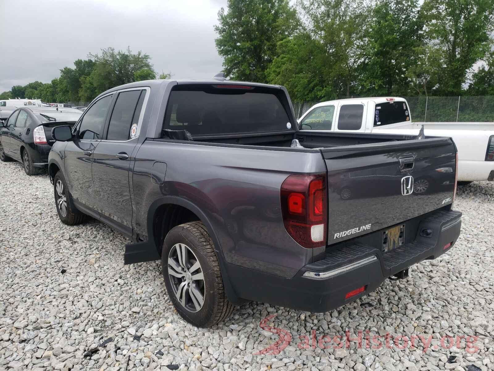 5FPYK3F44HB031037 2017 HONDA RIDGELINE