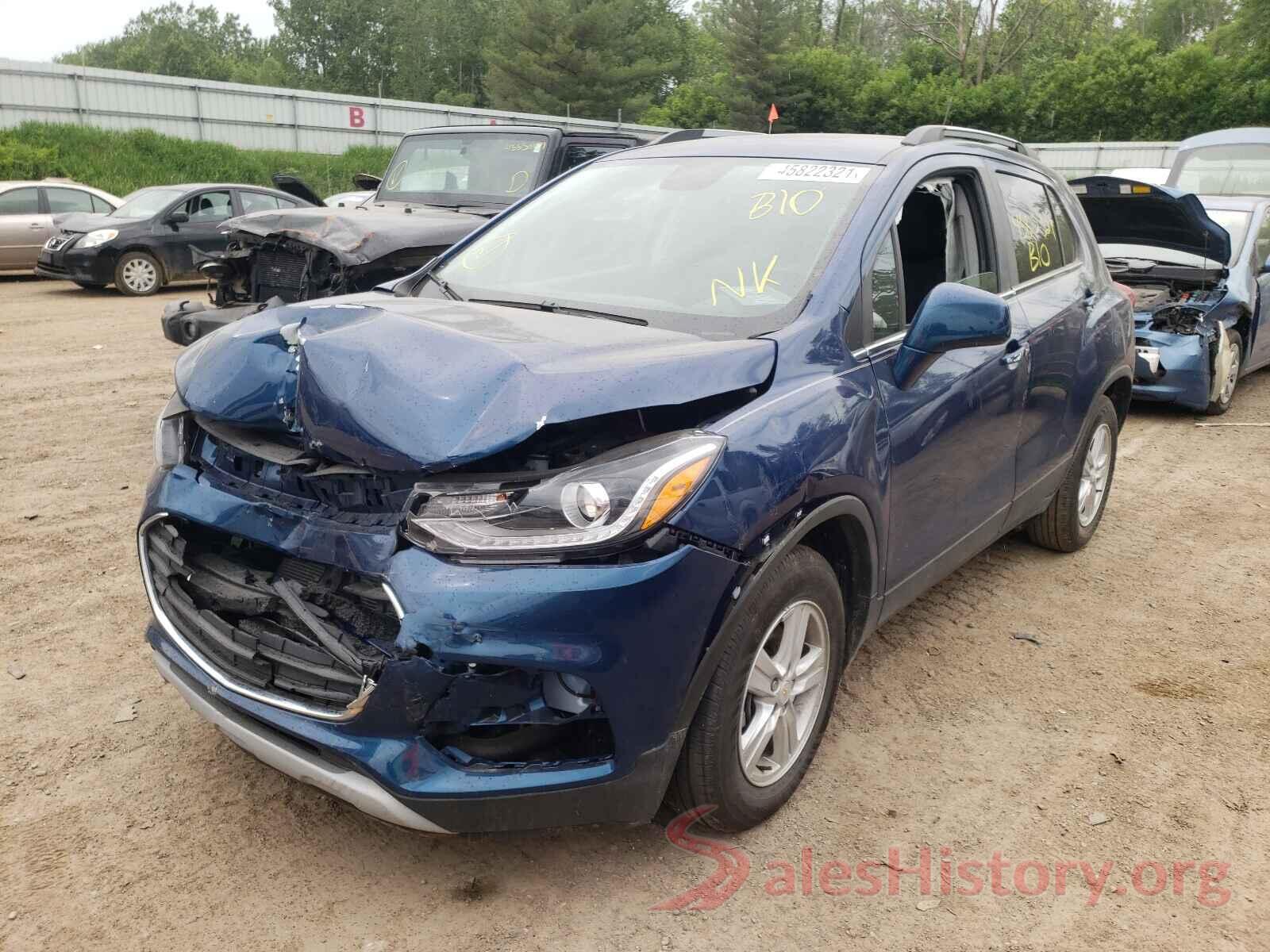 3GNCJLSBXLL134118 2020 CHEVROLET TRAX