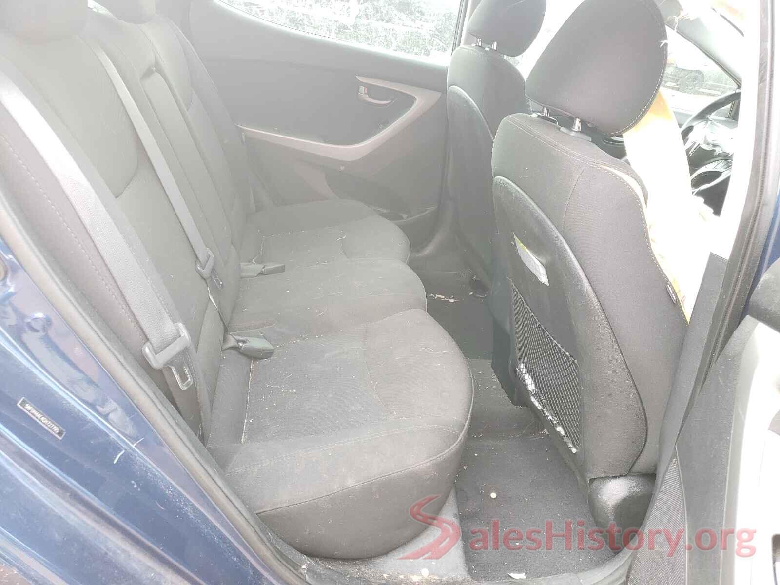 5NPDH4AE4GH727795 2016 HYUNDAI ELANTRA