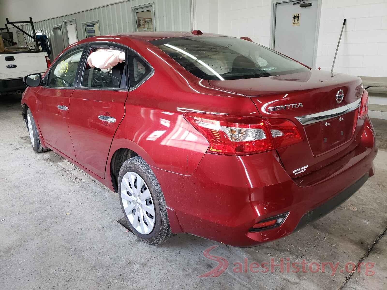 3N1AB7APXHY384795 2017 NISSAN SENTRA