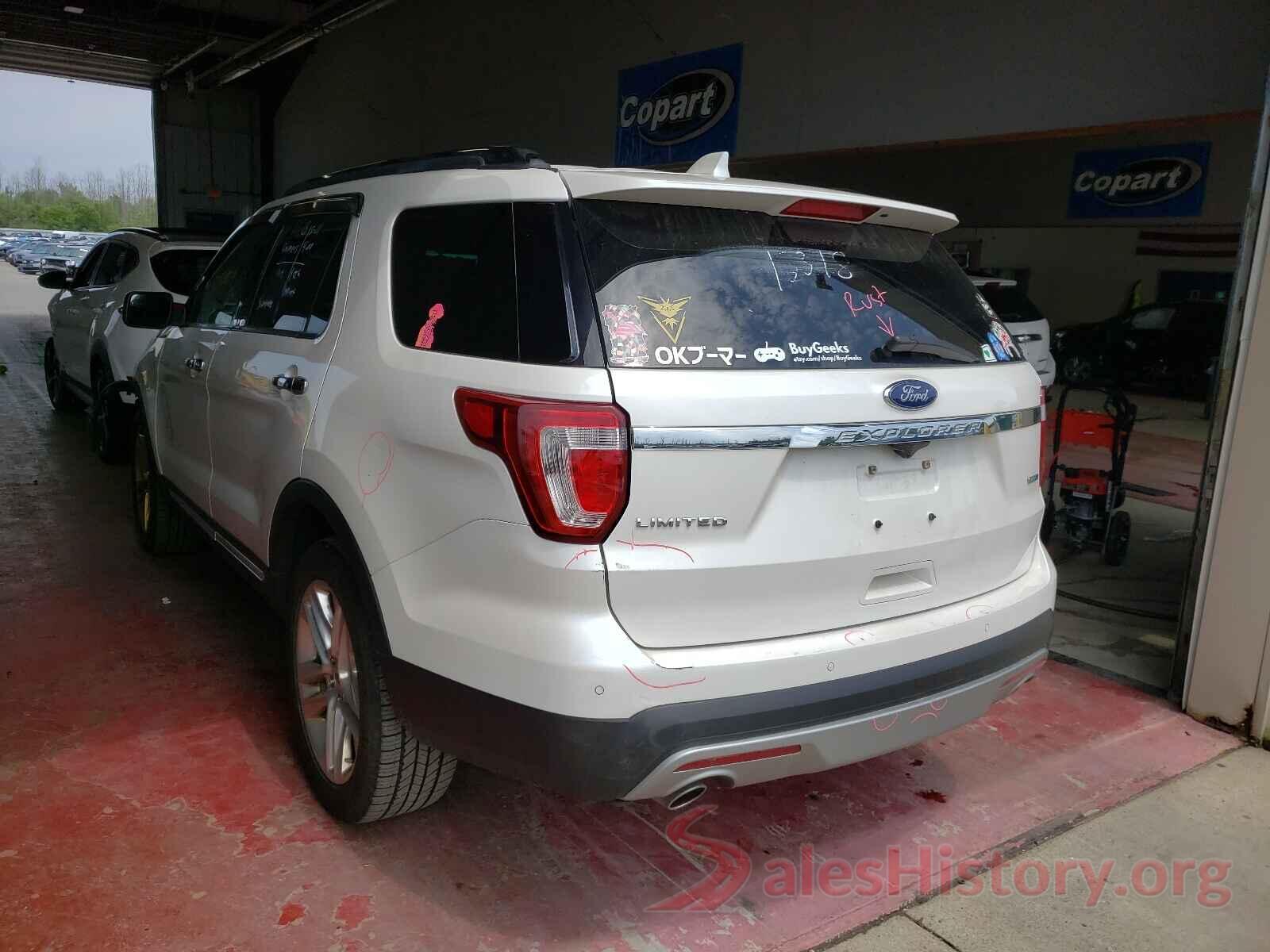 1FM5K8F8XGGA39445 2016 FORD EXPLORER