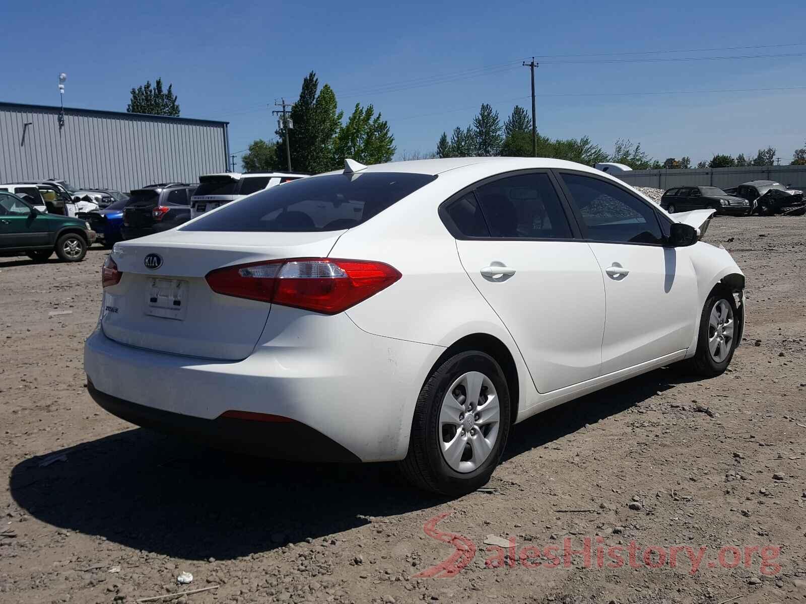 KNAFK4A61G5581162 2016 KIA FORTE