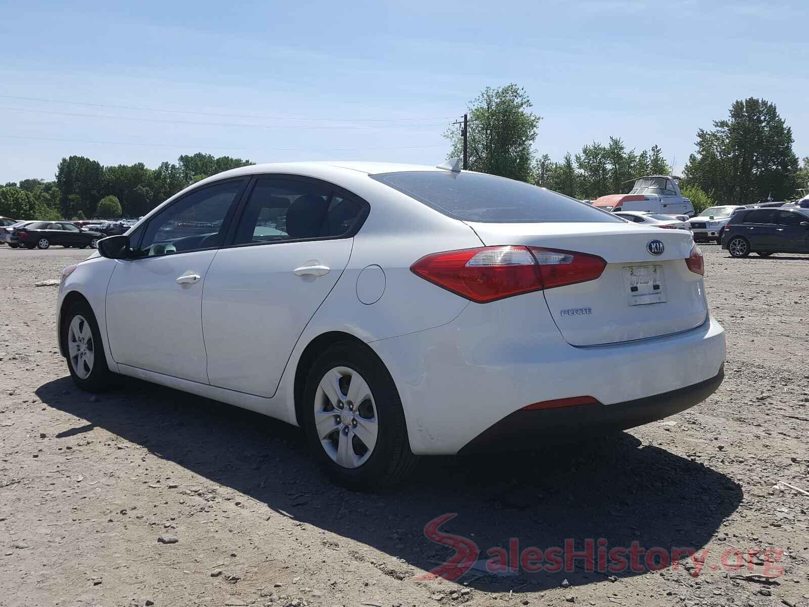 KNAFK4A61G5581162 2016 KIA FORTE