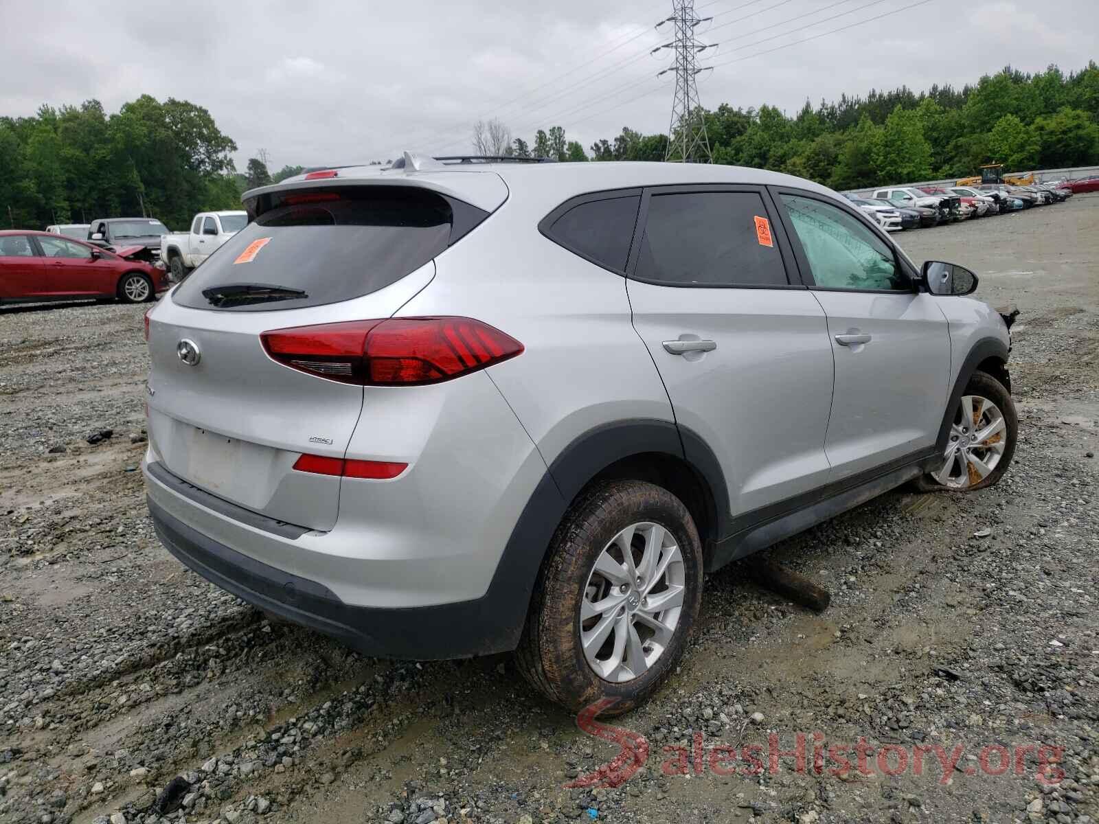 KM8J2CA47KU007603 2019 HYUNDAI TUCSON