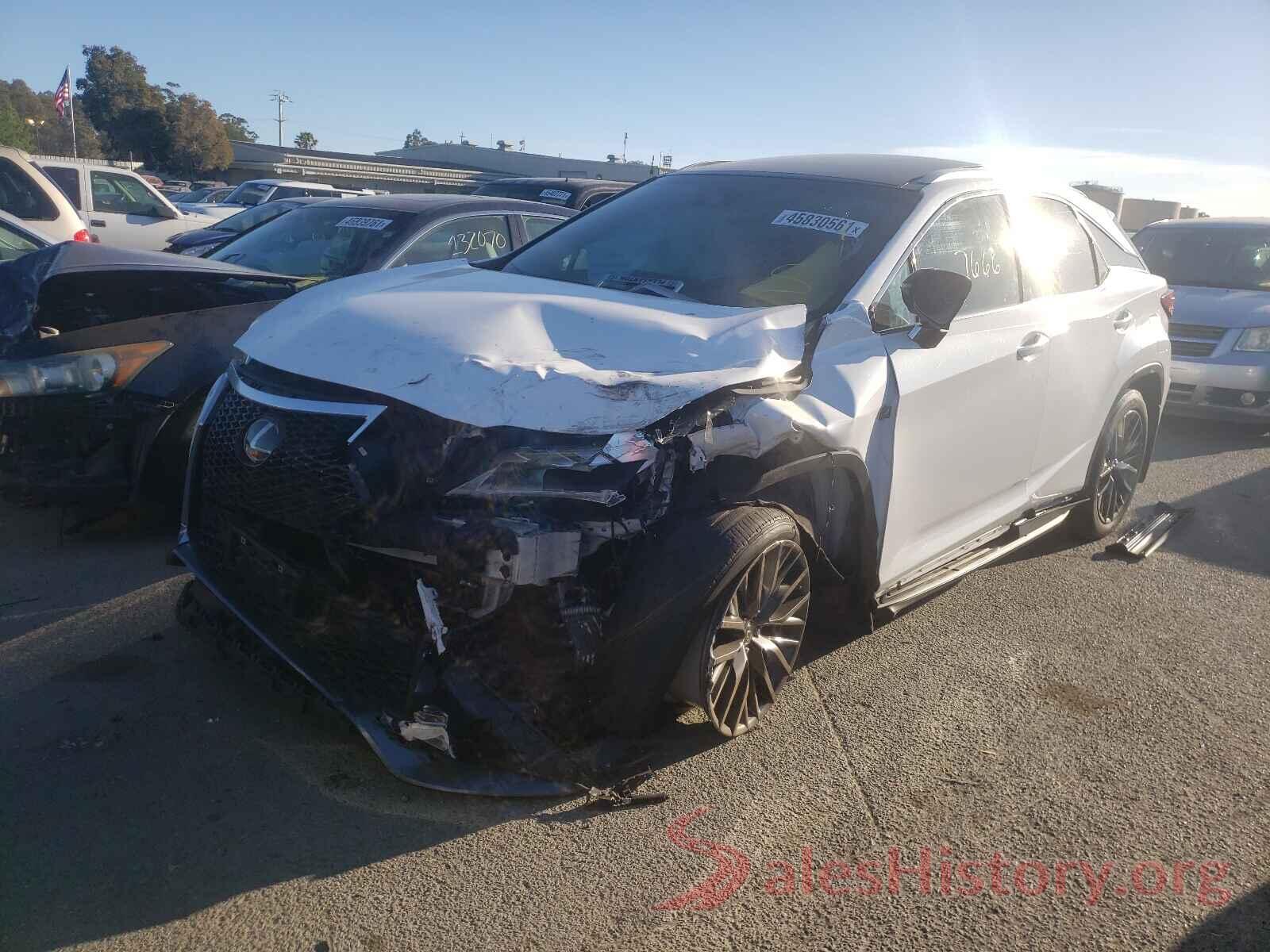 2T2BZMCA7HC092635 2017 LEXUS RX350