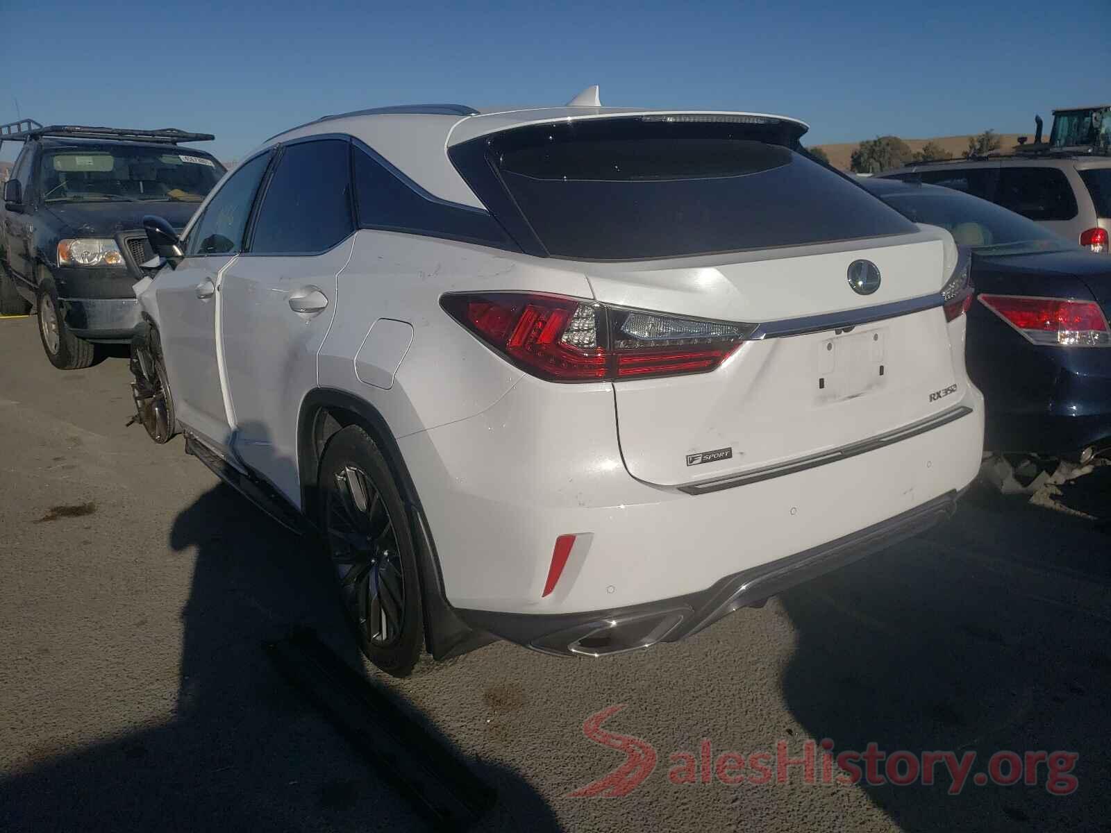 2T2BZMCA7HC092635 2017 LEXUS RX350