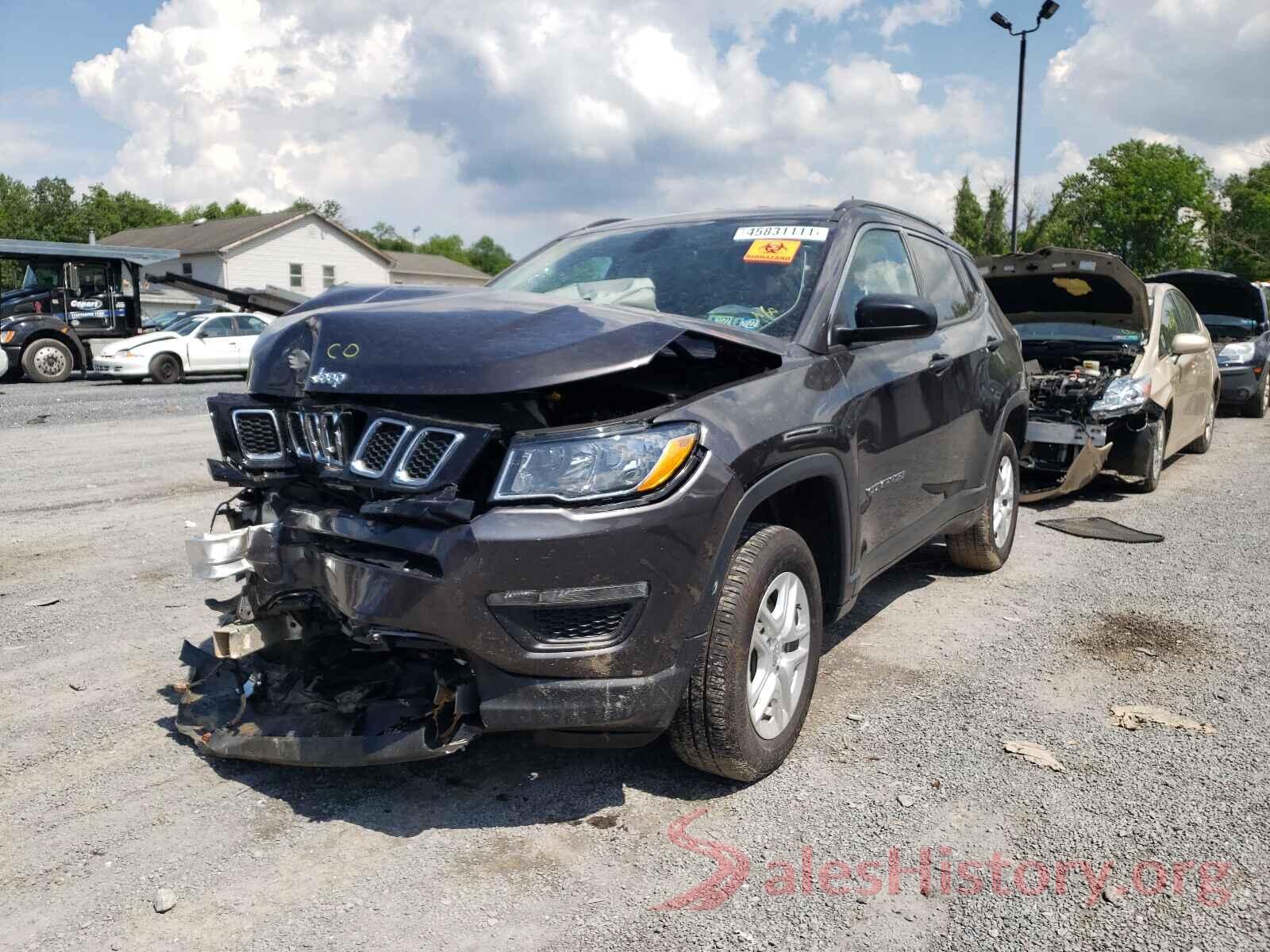 3C4NJDAB7LT217675 2020 JEEP COMPASS